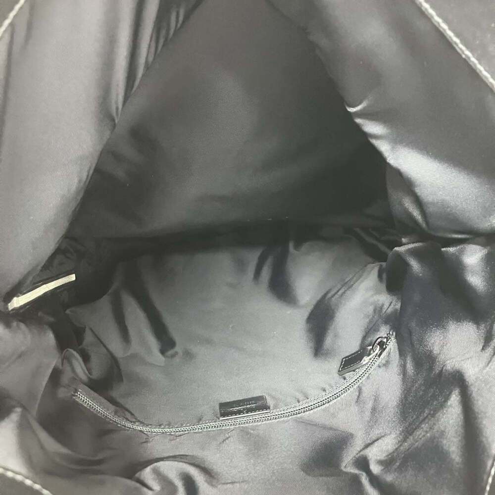 GUCCI Black Canvas Backpack - Picture 6 of 10